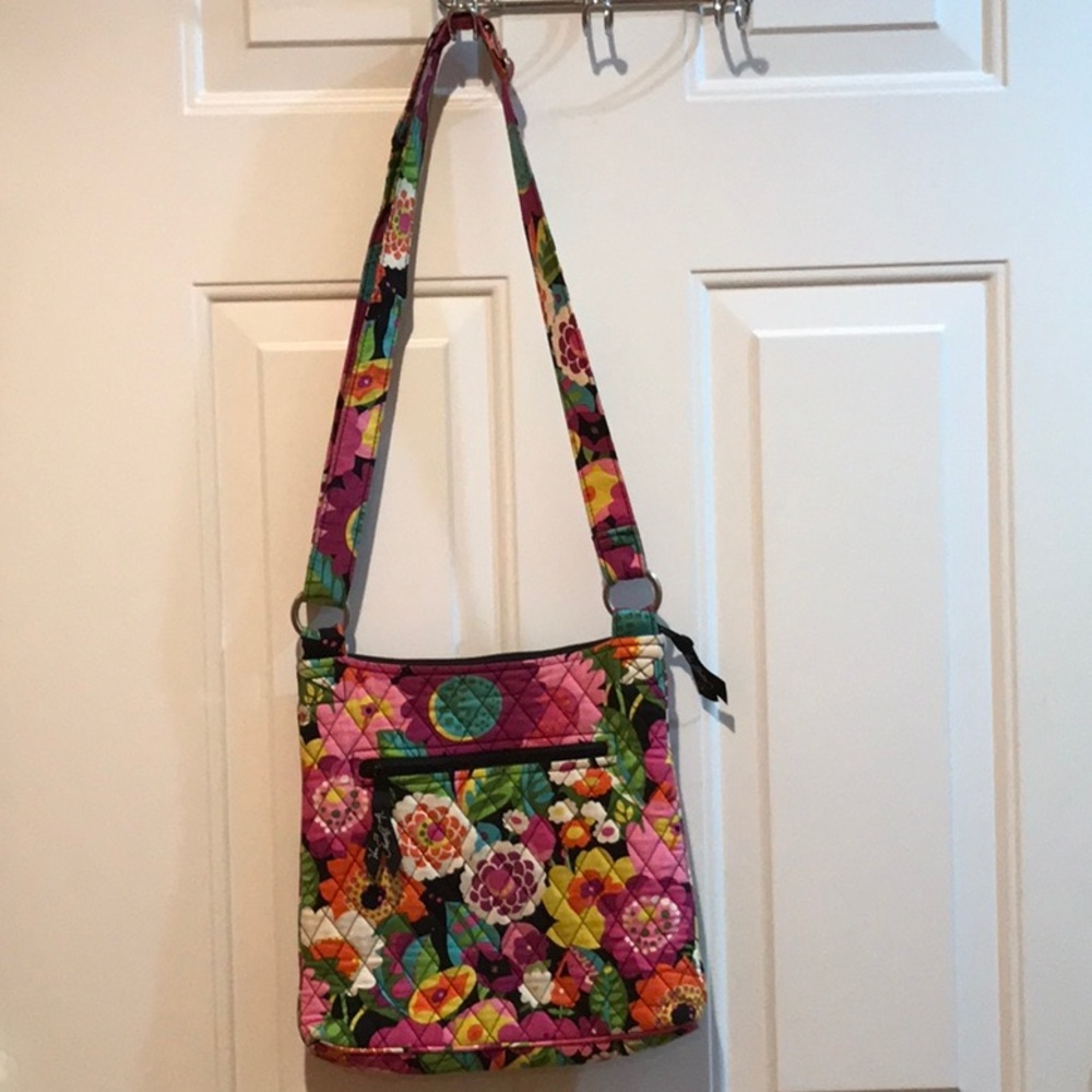 Vera Bradley Cross Body Purse - Va Va Bloom